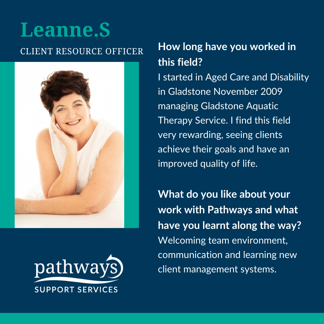 Meet Leanne S - Pathways Team Star